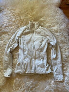 lululemon athletica White Lightweight Zip-Up Puffer Jacket 4